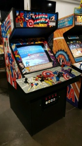 CAPTAIN AMERICA 4 PLAYER CLASSIC ARCADE GAME DATA EAST