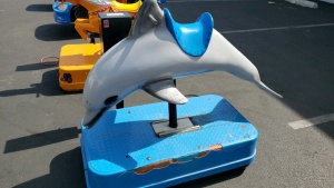 KIDDIE RIDE HAPPY DOLPHIN RIDER