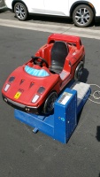 KIDDIE RIDE FERRARI RED RACE CAR - 2