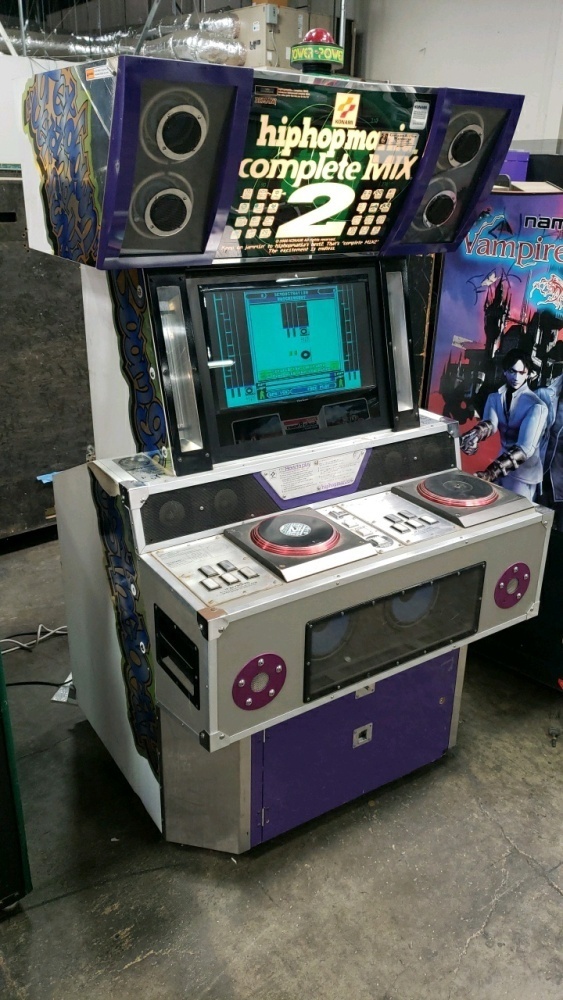 HIP HOP MANIA COMPLETE MIX 2 MUSIC ARCADE GAME KONAMI