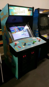 THE SIMPSONS 4 PLAYER KONAMI ARCADE GAME