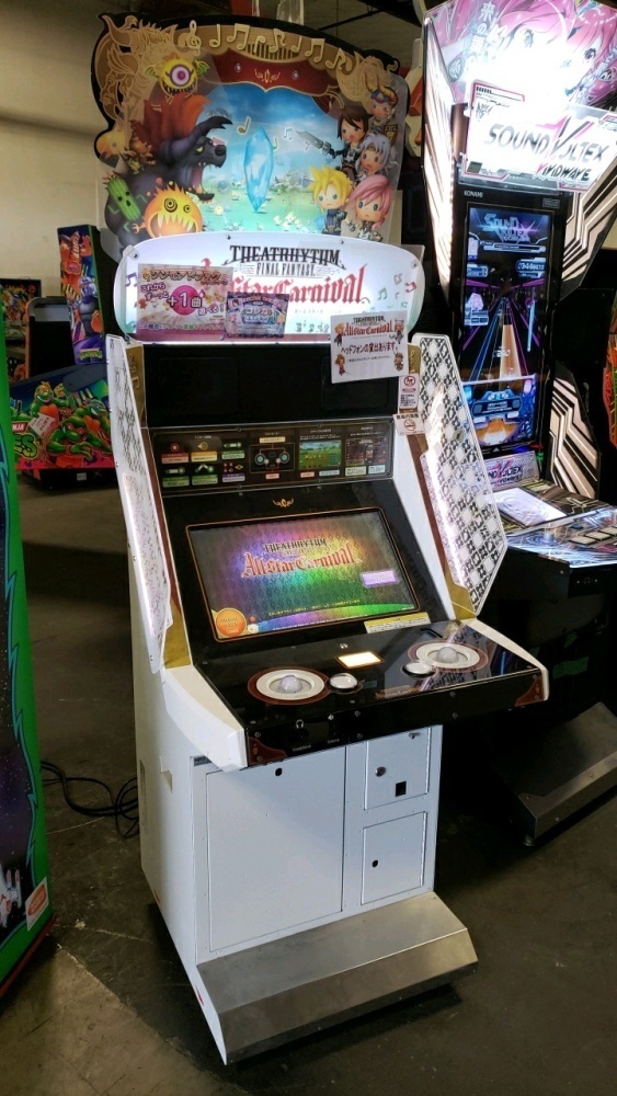 THEATRYHTHM FINAL FANTASY ALL-STAR CARNIVAL CANDY CAB ARCADE