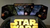 STAR WARS BATTLE POD 180 VIEW DELUXE ARCADE GAME DOME NAMCO - 5