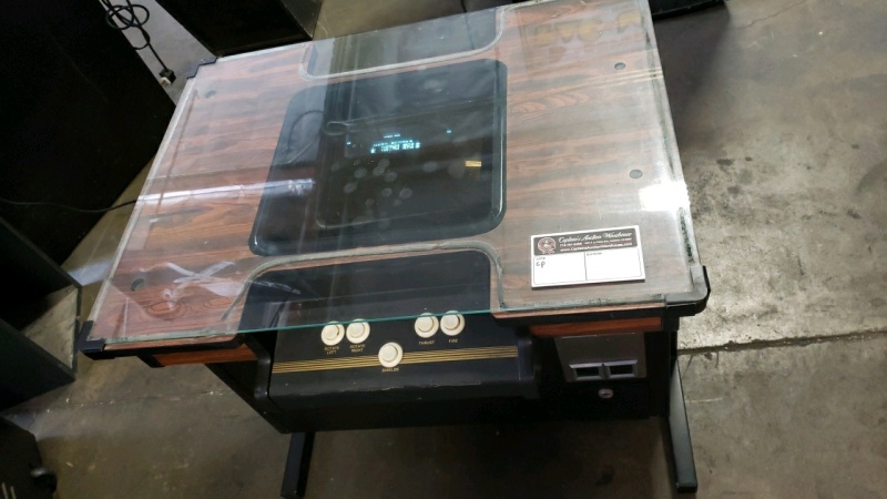 ASTEROIDS DELUXE CLASSIC ARCADE COCKTAIL TABLE ATARI