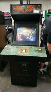 GOLDEN TEE 2K GOLF SPORTS UPRIGHT ARCADE GAME