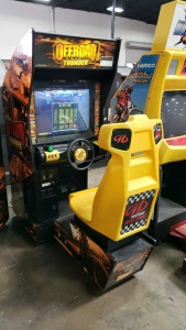 OFFROAD THUNDER SITDOWN RACING ARCADE GAME MIDWAY #2
