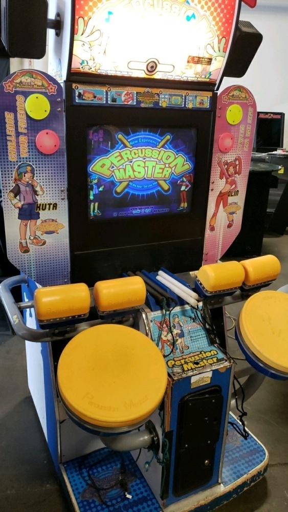 PERCUSSION MASTER MUSIC RYTHYM ARCADE GAME