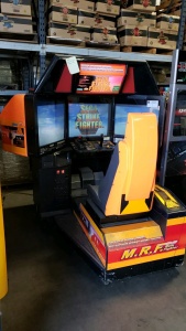 SEGA STRIKE FIGHTER 3 MONITOR DELUXE ARCADE GAME