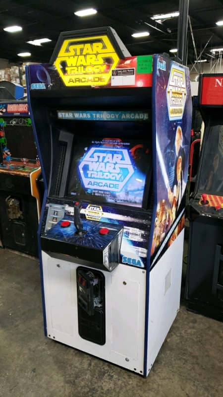 STAR WARS TRILOGY UPRIGHT ARCADE GAME SEGA