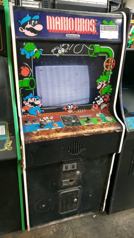 MARIO BROS. NINTENDO CABINET ARCADE