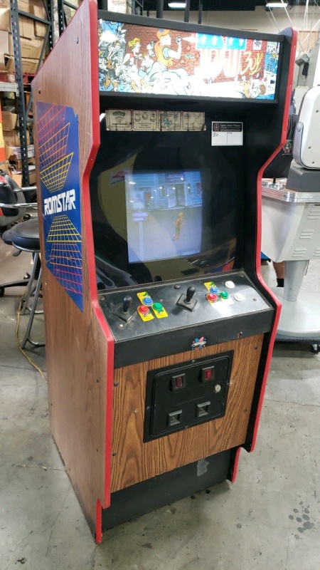 DJ BOY CLASSIC 19" UPRIGHT ARCADE GAME DATA EAST