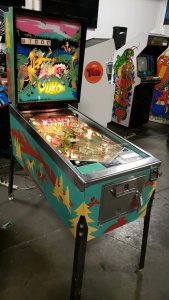 YUKON PINBALL MACHINE SPECIAL MADE FOR ITALY ADD A BALL