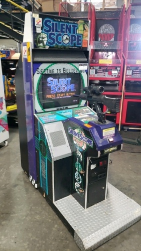 SILENT SCOPE DEDICATED ARCADE GAME KONAMI
