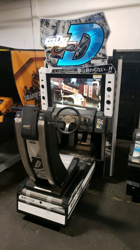 INITIAL D8 SITDOWN DRIVER ARCADE GAME SEGA #2