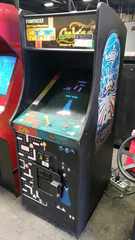 MS PACMAN GALAGA CLASS OF 1981 NAMCO ARCADE GAME #2