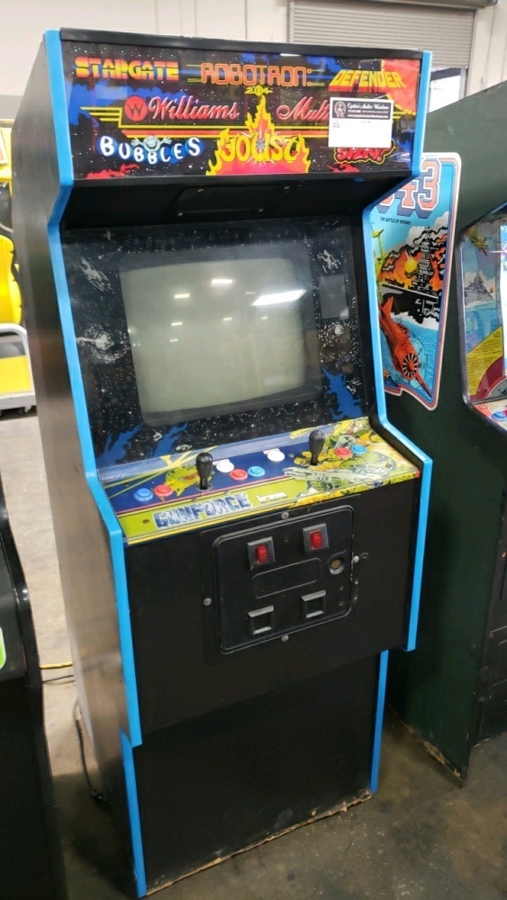 8 IN 1 MULTICADE UPRIGHT ARCADE GAME