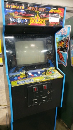 8 IN 1 MULTICADE UPRIGHT ARCADE GAME