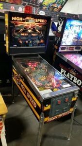 HIGH SPEED CLASSIC PINBALL MACHINE WILLIAMS 1986