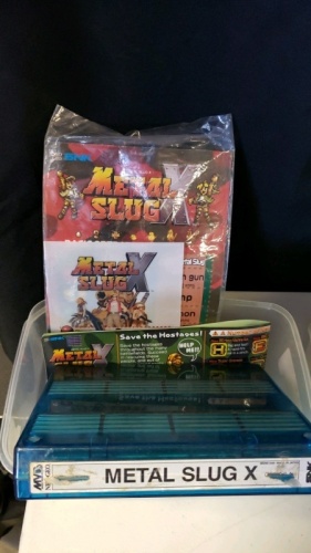 1 BOX LOT-METAL SLUG X ARCADE GAME PCB KIT