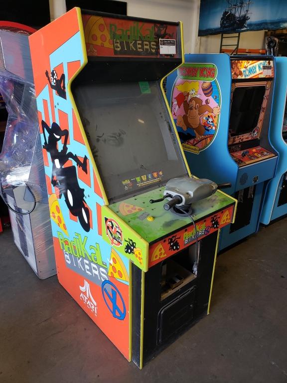 RADIKAL BIKERS PROJECT ARCADE GAME ATARI