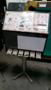 STICKER VENDING STAND 6 SELECT BULK VENDING #3