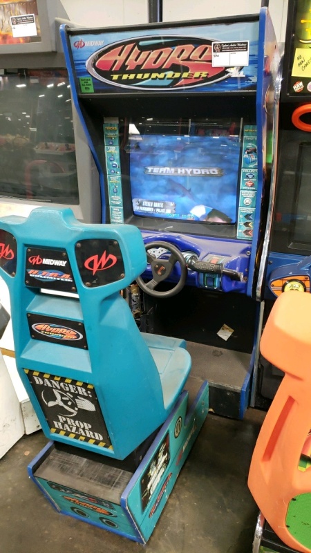 HYDRO THUNDER SITDOWN BOAT RACING ARCADE GAME MIDWAY