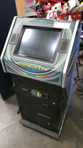 JVL CONQUEST UPRIGHT TOUCH SCREEN ARCADE GAME