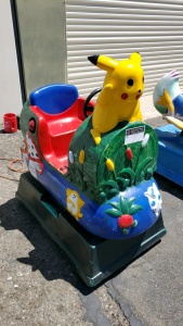 KIDDIE RIDE PIKACHU TREE CAR RIDER #1