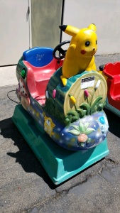 KIDDIE RIDE PIKACHU TREE CAR RIDER #2