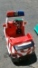 KIDDIE RIDE POLICE CAR TOP RED & WHITE RIDER - 3