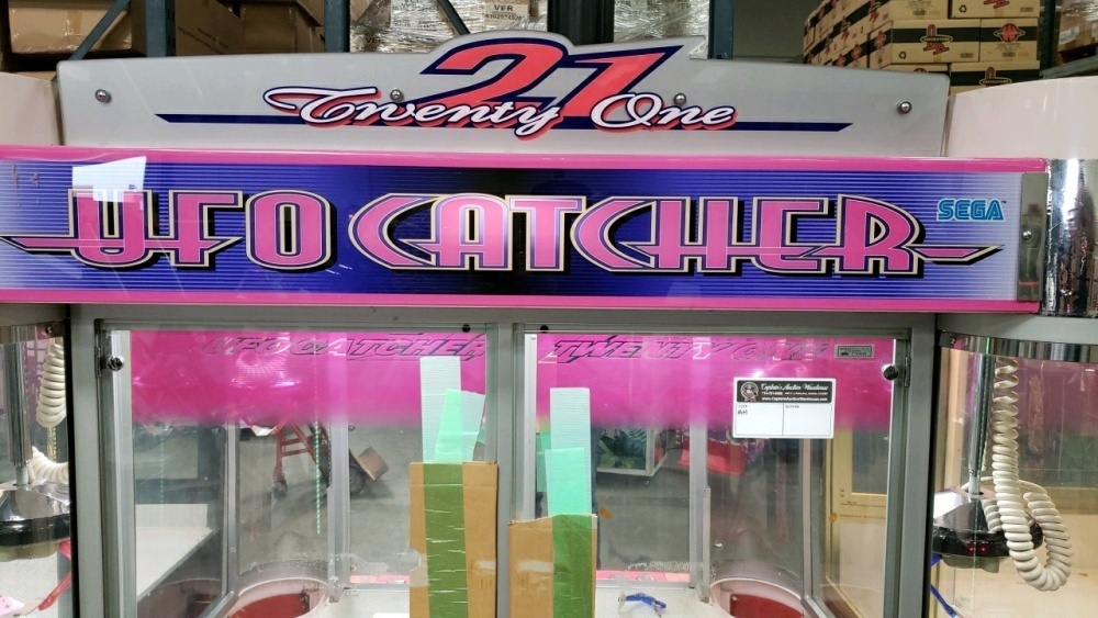 60 UFO CATCHER 21 MERCHANDISER CLAW CRANE MACHINE SEGA