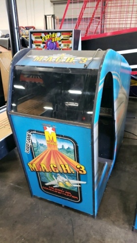 MACH 3 SITDOWN LASER DISC ARCADE GAME