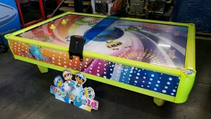 AIR HOCKEY TABLE 4 PLAYER TABLE TOP WORLD NO OVERHEAD