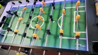 FOOSBALL TABLE CARROM FULL SIZE HAS LED LIGHTING L@@K!! - 6