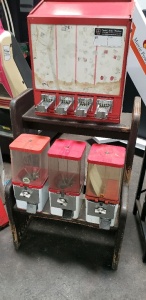 COMBO BULK CAPSULE STICKER VENDING RACK