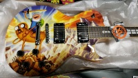 ADVENTURE TIME GUITAR LIMITED EDITION #63 of 100 MADE - 2