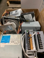 1 BOX LOT- POWER SUPPLIES MISC FOR ARCADES - 2