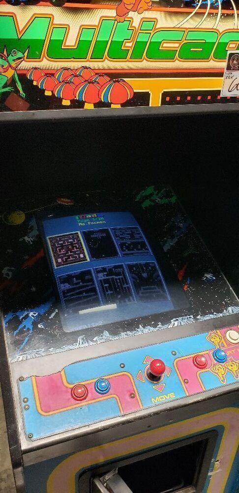 MULTICADE CLASSICS UPRIGHT ARCADE GAME