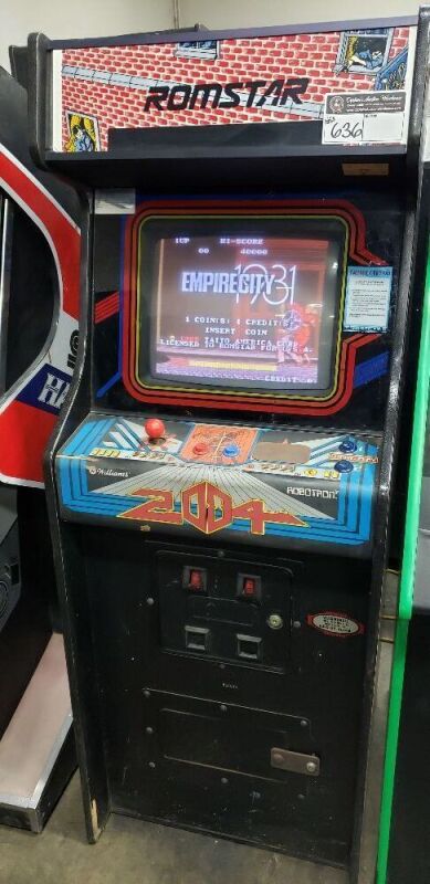 EMPIRE CITY UPRIGHT ARCADE GAME