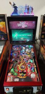 WIZARD OF OZ RUBY EDITION PINBALL MACHINE SER. #28