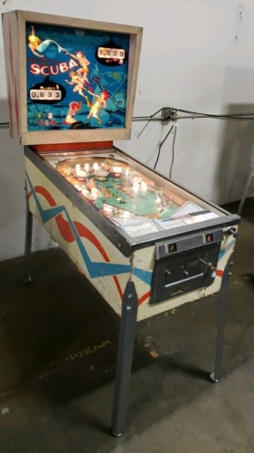 SCUBA 2 PLAYER CLASSIC PINBALL MACHINE GOTTLIEB