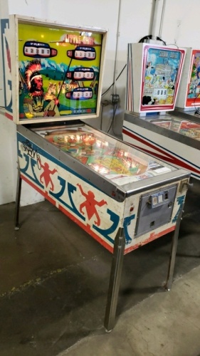 LITTLE CHIEF CLASSIC PINBALL MACHINE WILLIAMS 1975