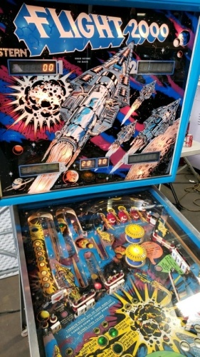 FLIGHT 2000 CLASSIC PINBALL MACHINE STERN 1980
