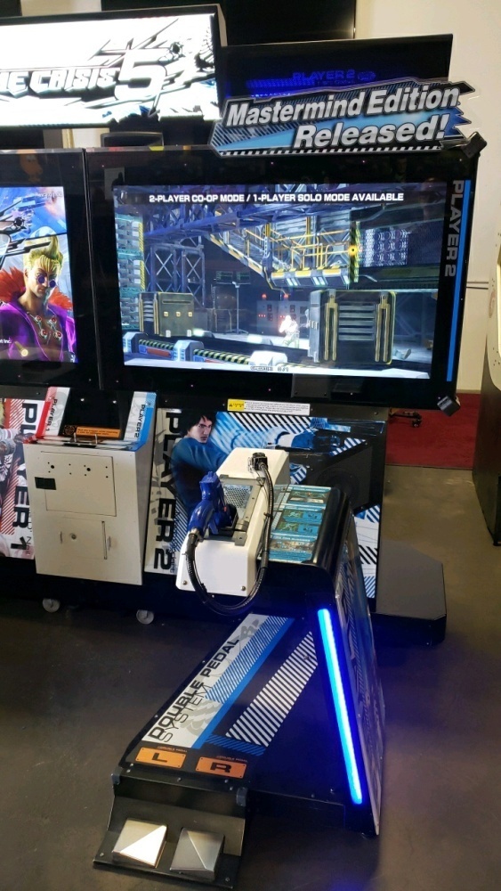 TIME CRISIS 5 DELUXE DUAL SHOOTER ARCADE GAME NAMCO