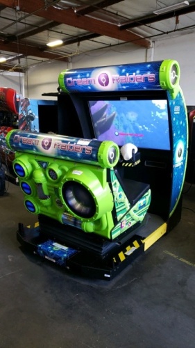 DREAM RAIDERS DELUXE 55" MOTION ARCADE GAME SEGA AMUSEMENT