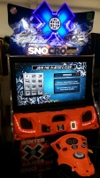 SNO-CROSS WINTER X GAMES RAW THRILLS RACER ARCADE GAME #2 - 3