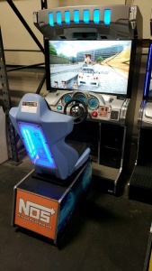 DEAD HEAT DX 42" MONITOR SITDOWN RACING ARCADE GAME NAMCO #2