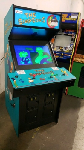 THE SIMPSONS 4 PLAYER KONAMI CLASSIC ARCADE GAME