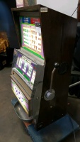 BALLY UPRIGHT $0.25 SLOT MACHINE ANTIQUE - 3