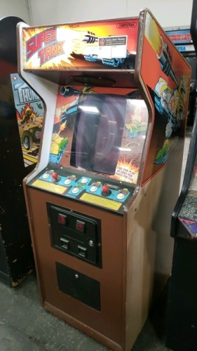 SUPER TANK CLASSIC UPRIGHT ARCADE GAME COMPUTRON PROJECT